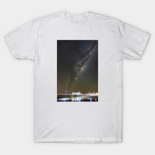 Milky Way over Busselton Jetty T-Shirt